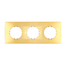 Frame 3-post square (gold) Vintage QUADRO