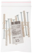 Nylon dowel-nail with concealed cuff LYT UK KP 8 x 120, (packing 10 pcs)