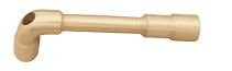Ключ торцевой двухсторонний изогнутый искробезопасный сплав AlCu 122A-11, HORTZ