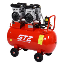 Компрессор пневматический 220В 3.0кВт 8атм. 280л/мин. ресивер-109л поршневой безмасляный GTE