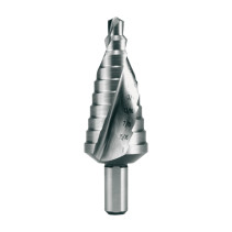Сверло ступенчатое HSS дюймовое CBN шлифованное со спиралевидной канавкой и подточкой острия Ø 5/16 - 1