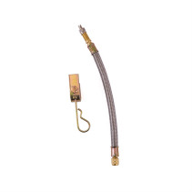 Удлинитель резиновый в мет. оплетке 210мм, EX-210-FM-U с крепежом