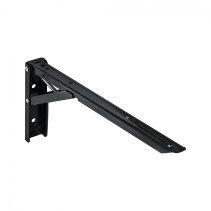 Folding shelf holder 350*135*30 black AKS (Model 2)