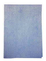 ACG SALPA 30 PACK 50 ACG Blue perforated artificial suede, size 55 x 40 cm (300g/m) (50 pcs box) 1014208