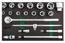 Трещотка 3/4" 43 зуба 500 мм TOPTUL