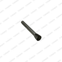 Carbide borehole type N101106 (reverse cone), 10.0 mm, shank 6 mm, double notch TORNERI T018449
