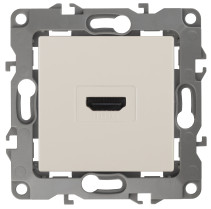 Розетка ЭРА Серия 12 12-3114-02 HDMI IP20 слоновая кость