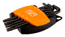 Набор шестигранных Г-образных ключей под винты TORX T9 - T40, 8 шт
