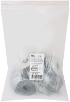 Шайба кузовная оцинкованная М14 50 шт DIN 9021 фасовка