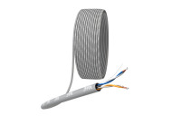 UL-2-PVC-A Кабель витая пара ЭРА SIMPLE U/UTP 2x2x24 AWG Cat5e CCA PVC 305м
