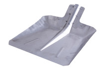 Лопата ЛС-3 алюминиевая, 1,2 с планкой, 380×380 мм