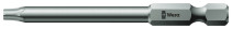 867/4 Z TORX® бита, вязкая твёрдость, хвостовик 1/4" E 6.3, TX 9 x 70 мм