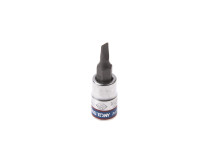 Насадка (бита) торцевая 1/4", Slotted, 4х0,8 мм, L = 37 мм KING TONY 203204