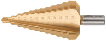 HSS step drill for metal, 12 steps, 6-38 mm