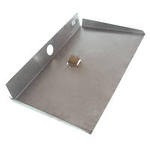 Snow shovel, 3-sided aluminum with a bar S=1.5 mm 500x375 D-40 (pack. 10 pcs.)