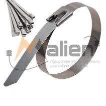 Steel ties (AISI 304) STS 4.6x550 mm, 100 pcs. MALIEN