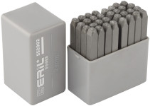 A set of Cyrillic letter stamps 2mm (steel) BERIL