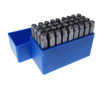 The stamps are letter Cyrillic letters of 6mm (HRC 60+-2 degrees. DIN 1451) JTC