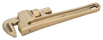 ИБ Ключ трубный (алюминий/бронза), длина 250(10")/захват 30 мм