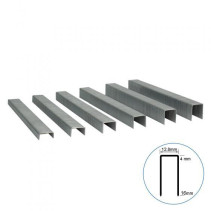 Fabric upholstery staples type 80 (12 mm, 21GA, 380, A ,12600 pcs/pack)