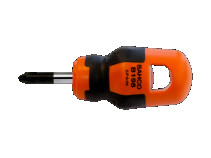 Отвертка короткая BahcoFit Phillips PH 2x25 мм, розничная упаковка