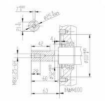 Коленвал LIFAN 13100/182F-192F, KP420 D25 мм (S type)