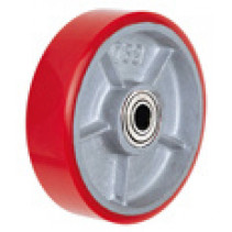 KK 75-PU Wheel polyurethane is not rotatable.