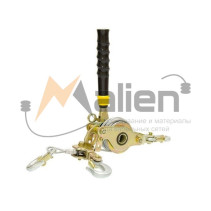 Manual lever winch LR-1500M with block (max. pulling force 1.5 t, cable length 6 m) MALIEN