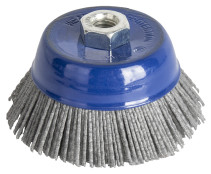 Bowl-shaped Abrasive brush for MSW PRACTICE 90 mm M14 (242-649)