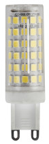 Лампа светодиодная ЭРА STD LED JCD-9W-CER-827-G9 9Вт керамика капсула теплый белый свет G9