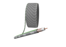 S-B-75-HF100 ERA SAT 703 B Coaxial Cable, 75 ohms, Cu/(Cu 75% braid), ng(A)HF, color gray, 100 m bay