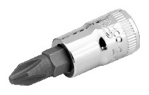 1/4" End Head with screw insert Phillips PH2 SB6709PH-2