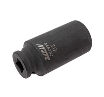 Головка торцевая ударная тонкостенная 12-гранная 1/2" х 30мм, длина 82мм JTC /1