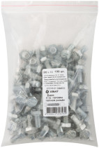 Болт 6-гранная головка (полная резьба) М8 х 16 100 шт DIN933 фасовка