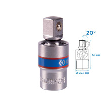 Кардан 1/2", шаровый KING TONY 4793