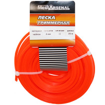 MegArsenal d4.0 trimmer line 15m square
