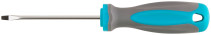 Screwdriver, CrV steel, rubberized handle SL3 x 75 mm