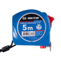 Measuring tape measure 5 m, magnetic hook KING TONY 79095-05M