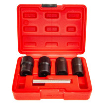 Set of ER-86139 heads for damaged bolts and nuts 5pr. 1/2" (17, 19, 21, 22mm), in a EUREKA case /1/20