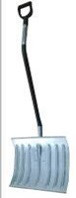 The Arktika-2 aluminum shovel with an aluminum ergonomic handle and a V-handle, 428*375*1,2 mm