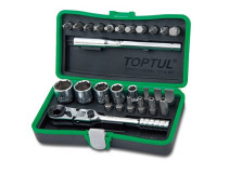 Головка торцевая 6-гранная 1/4" 6 мм TOPTUL