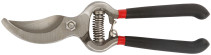 Garden pruner, overlapping cutting edges, one-piece, PVC coated handles 200 mm