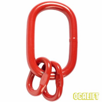 The link is oval with additional links and a flat 17t profile