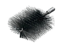 IBG brush, 160*100 mm, diameter 50*120 mm, straight steel wire STA 0.35 mm, fit W1/2"