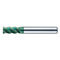End mill D0.4x0.8x40x4 Z4 45° TiSiN-nano