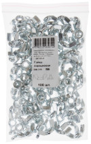 Гайка барашковая (DIN 315) М6 (фасовка 100 шт)