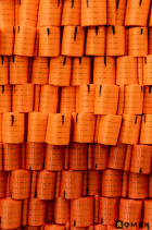 Belt tie tape 50 mm / 3000 DAN (red), 100m