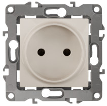 Розетка ЭРА Серия 12 12-2105-02 2P 16A-250В IP20 слоновая кость