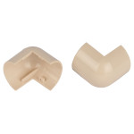 Внешний угол ЭРА OC-KK-30-13-B для полукруглого кабель-канала бежевый 30х13мм 2шт/комплект