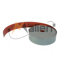 Protective signal tape LZS-250 MALIEN with the logo "Caution cable" width 250 mm, thickness 3.5 mm, length 50 m, color red